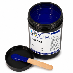 Tinta Azul oscuro para Serigrafía en Camisetas – 500gr/1Kg
